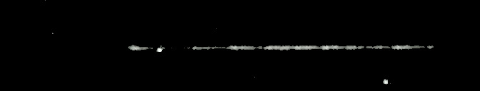 Processed fireball image