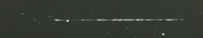 Unprocessed fireball image