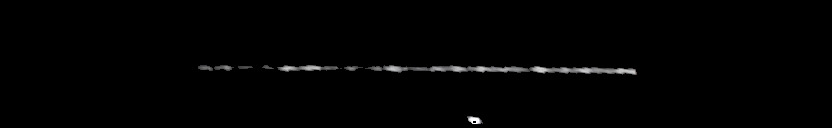 Processed fireball image