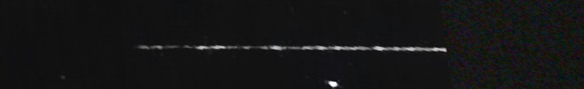 Unprocessed fireball image