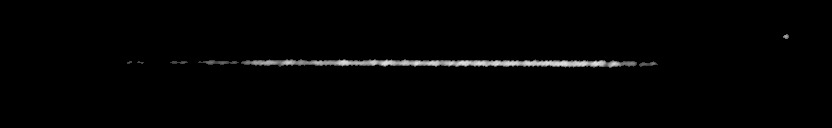 Processed fireball image