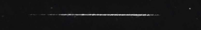 Unprocessed fireball image