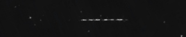 Unprocessed fireball image