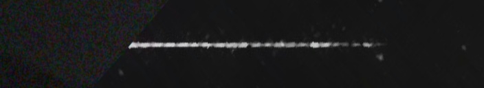 Unprocessed fireball image