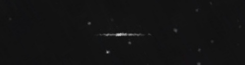 Unprocessed fireball image