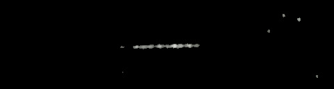 Processed fireball image