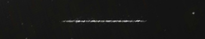 Unprocessed fireball image