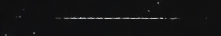 Unprocessed fireball image