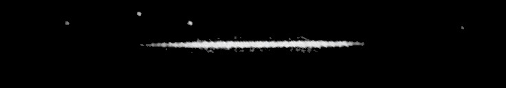 Processed fireball image