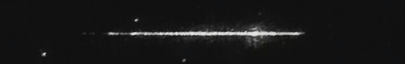 Unprocessed fireball image