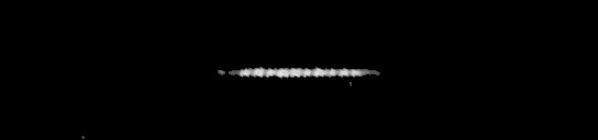 Processed fireball image