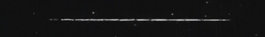 Unprocessed fireball image