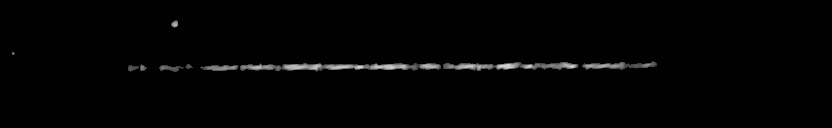 Processed fireball image