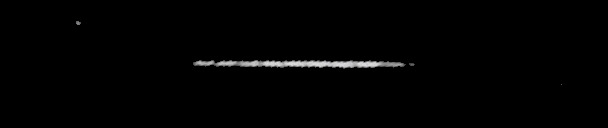 Processed fireball image