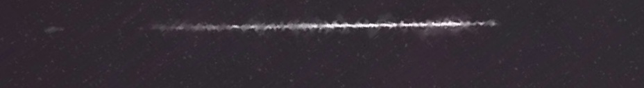 Unprocessed fireball image