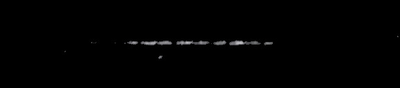 Processed fireball image