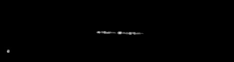 Processed fireball image