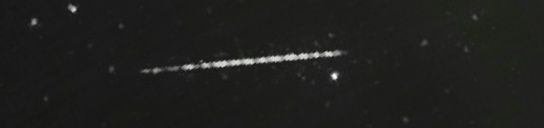 Unprocessed fireball image