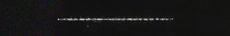 Unprocessed fireball image