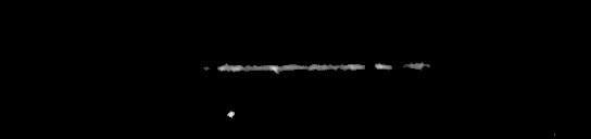 Processed fireball image