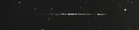 Unprocessed fireball image