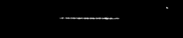 Processed fireball image