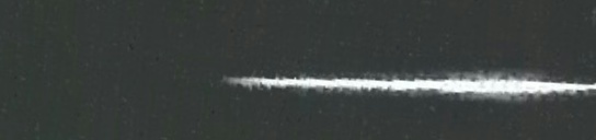 Unprocessed fireball image