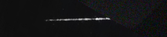 Unprocessed fireball image