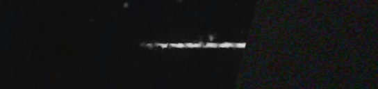 Unprocessed fireball image