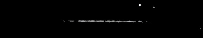 Processed fireball image