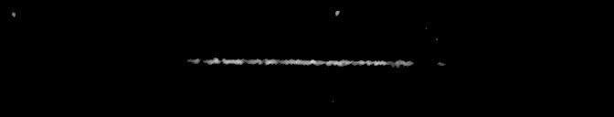 Processed fireball image