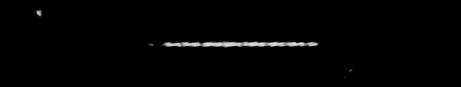 Processed fireball image