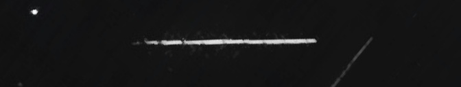 Unprocessed fireball image