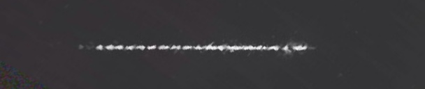 Unprocessed fireball image