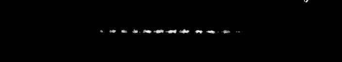 Processed fireball image