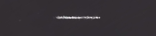 Unprocessed fireball image