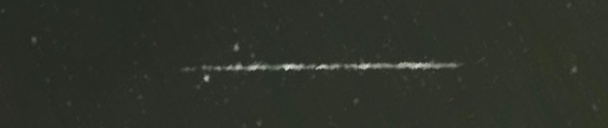 Unprocessed fireball image