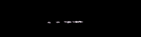 Processed fireball image