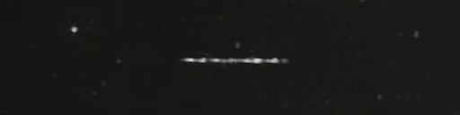 Unprocessed fireball image