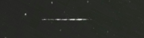 Unprocessed fireball image