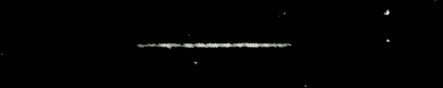 Processed fireball image