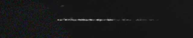 Unprocessed fireball image