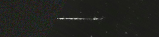 Unprocessed fireball image