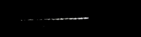 Processed fireball image