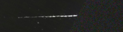 Unprocessed fireball image