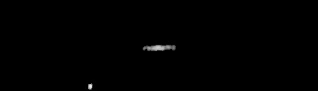 Processed fireball image