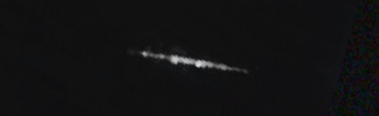 Unprocessed fireball image