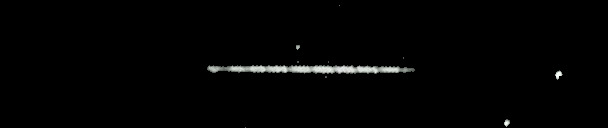 Processed fireball image
