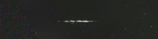 Unprocessed fireball image