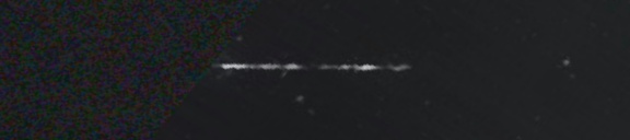 Unprocessed fireball image